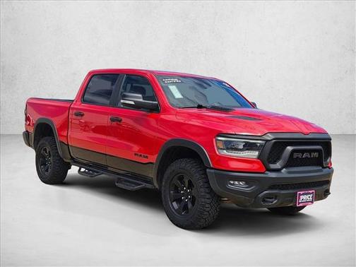 Flame Red Clearcoat 2022 RAM 1500 Rebel