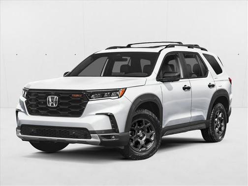 Platinum White Pearl 2025 Honda Pilot TrailSport
