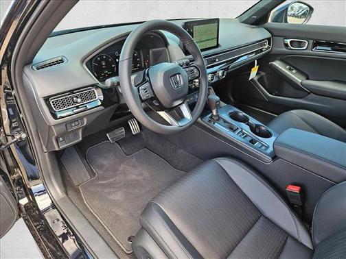 Crystal Black Pearl 2026 Honda Civic Hybrid Sport Touring