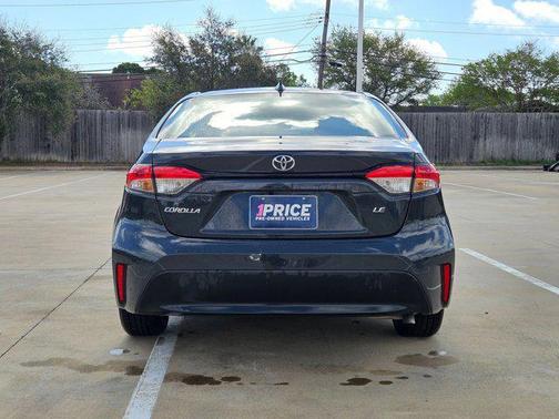 Midnight Black Metallic 2024 Toyota Corolla LE