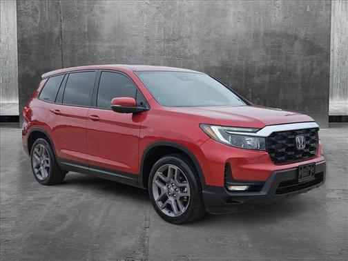 Radiant Red Metallic II 2022 Honda Passport 2WD EX-L
