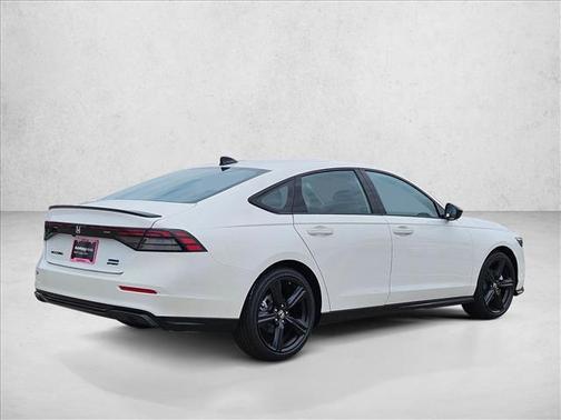 Platinum White Pearl 2026 Honda Accord Hybrid Sport-L