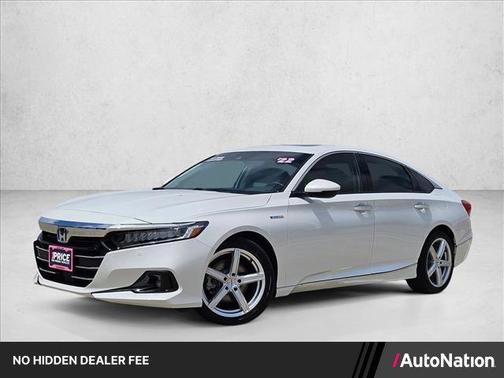 Platinum White Pearl 2022 Honda Accord Hybrid Touring