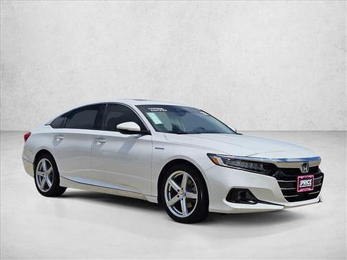 Platinum White Pearl 2022 Honda Accord Hybrid Touring