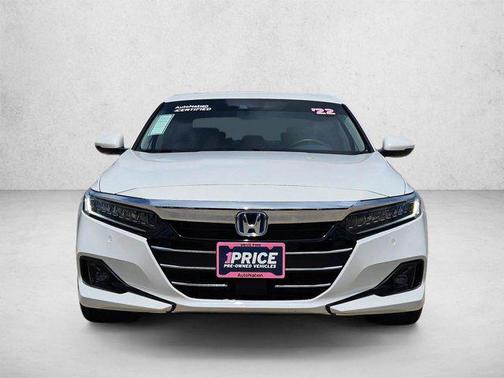 Platinum White Pearl 2022 Honda Accord Hybrid Touring