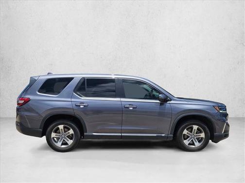 Modern Steel Metallic 2025 Honda Pilot EX-L