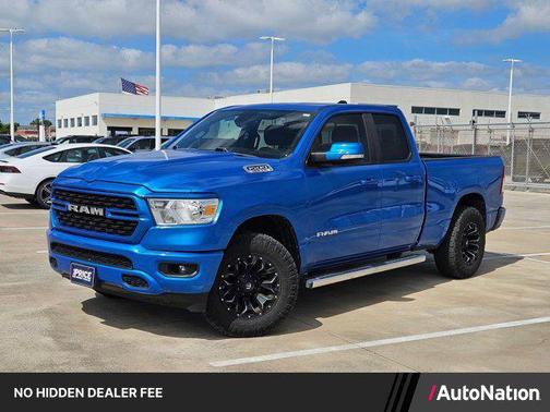 Hydro Blue Pearlcoat 2022 RAM 1500 Lone Star