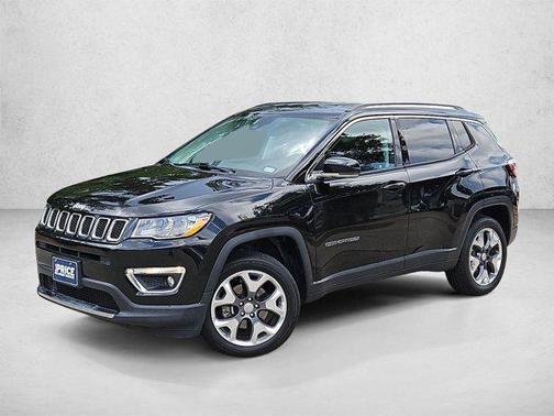 Diamond Black Crystal Pearlcoat 2021 Jeep Compass Limited