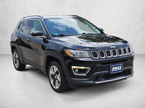 Diamond Black Crystal Pearlcoat 2021 Jeep Compass Limited