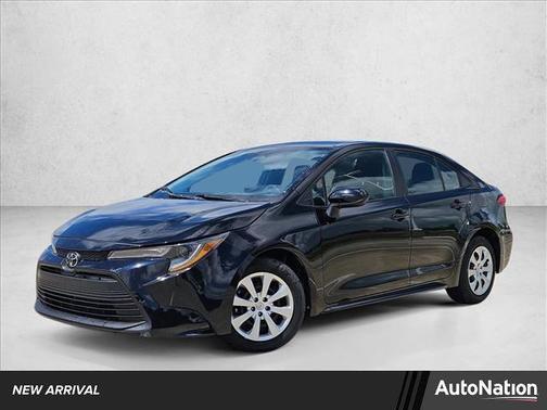 Black 2025 Toyota Corolla LE