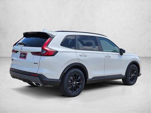 Platinum White Pearl 2026 Honda CR-V Hybrid Sport-L FWD