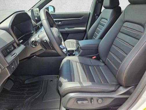 Platinum White Pearl 2026 Honda CR-V Hybrid Sport-L FWD