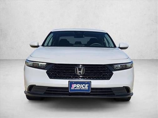 Platinum White Pearl 2023 Honda Accord LX 1.5T