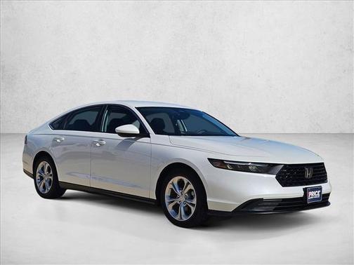 Platinum White Pearl 2023 Honda Accord LX 1.5T