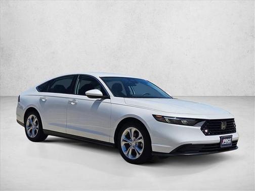 Platinum White Pearl 2023 Honda Accord LX 1.5T
