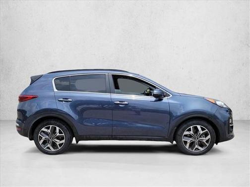 Pacific Blue 2021 Kia Sportage EX