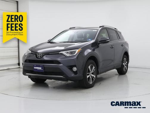 Gray 2018 Toyota RAV4 XLE