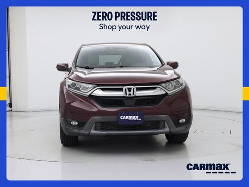 Burgundy 2017 Honda CR-V EX-L
