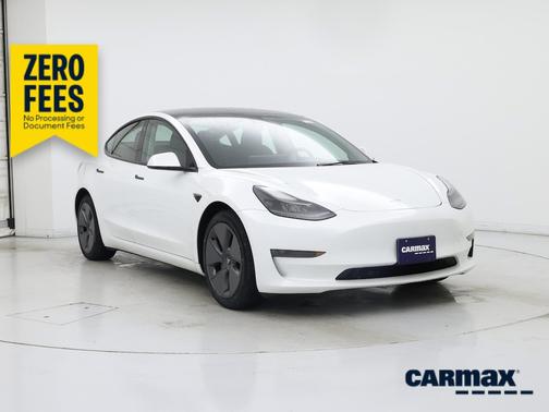 White 2023 Tesla Model 3