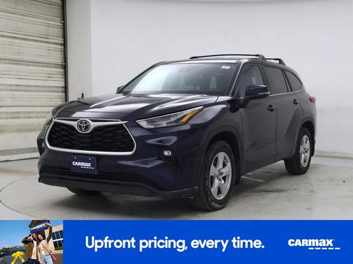 Blue 2023 Toyota Highlander LE