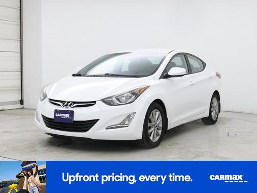 White 2016 Hyundai ELANTRA SE