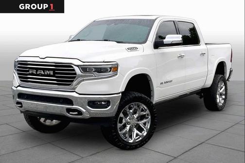 Ivory White Tri-Coat Pearlcoat 2020 RAM 1500 Longhorn