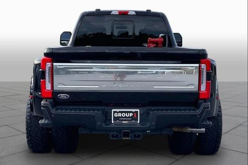Agate Black Metallic 2025 Ford F-350 Platinum