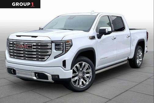 Glacier White Tricoat 2026 GMC Sierra 1500 Denali