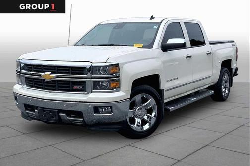 White Diamond Tricoat 2014 Chevrolet Silverado 1500 LTZ