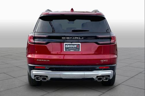 Volcanic Red Tintcoat 2026 GMC Acadia Denali