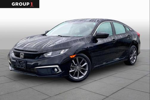 Crystal Black Pearl 2020 Honda Civic EX