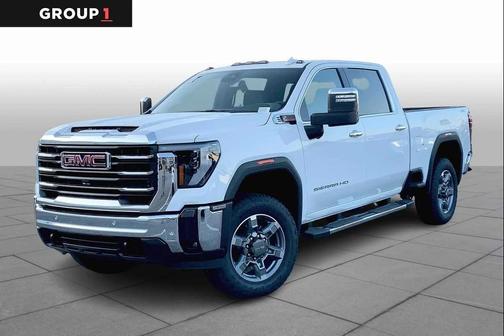 Summit White 2025 GMC Sierra 2500 SLT