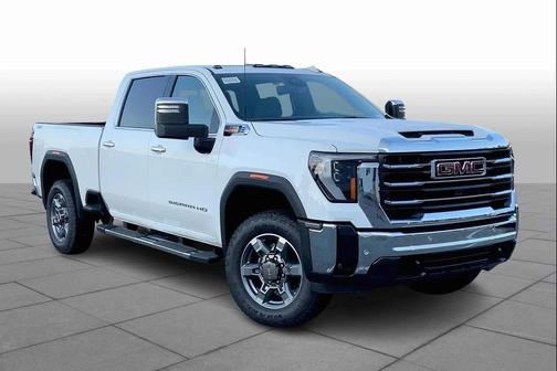 Summit White 2025 GMC Sierra 2500 SLT