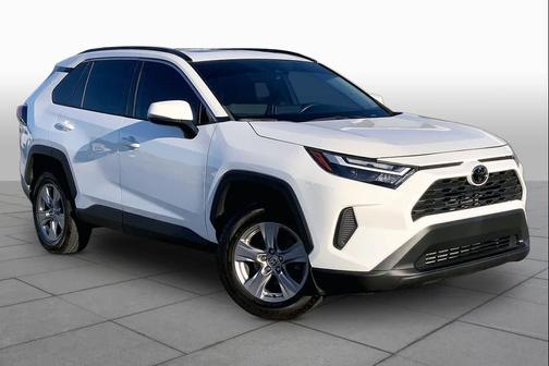 White 2022 Toyota RAV4 XLE