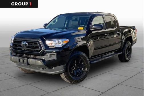 Midnight Black Metallic 2021 Toyota Tacoma SR
