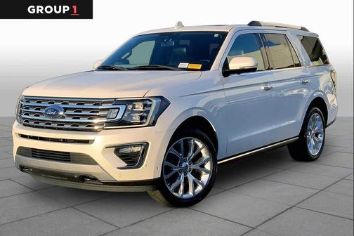 White Platinum Metallic Tri-Coat 2018 Ford Expedition Limited
