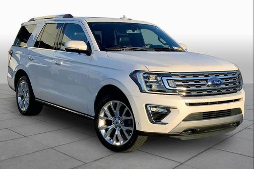 White Platinum Metallic Tri-Coat 2018 Ford Expedition Limited