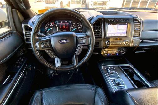 White Platinum Metallic Tri-Coat 2018 Ford Expedition Limited