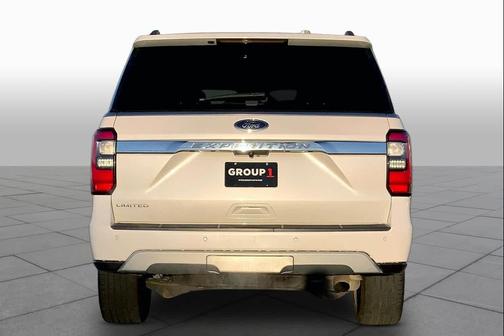 White Platinum Metallic Tri-Coat 2018 Ford Expedition Limited