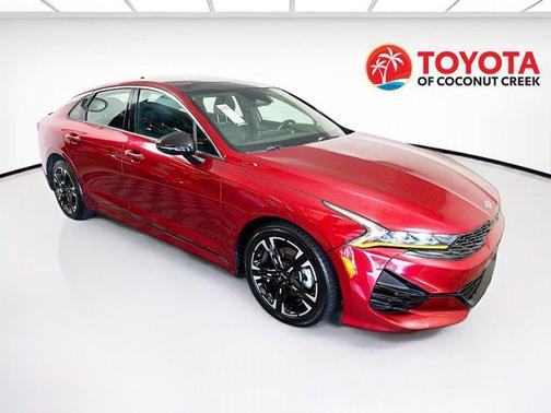 Passion Red 2021 Kia K5 GT-Line