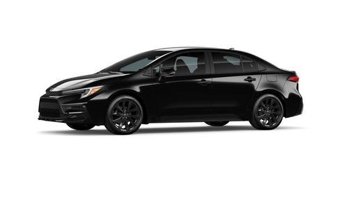 Midnight Black Metallic 2026 Toyota Corolla SE
