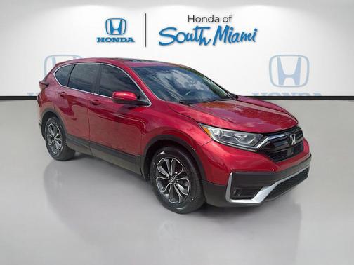 Radiant Red Metallic 2021 Honda CR-V 2WD EX