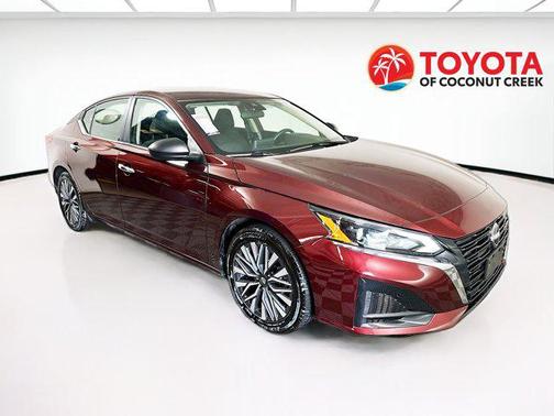 Garnet Pearl Metallic 2024 Nissan Altima 2.5 SV