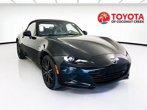 Jet Black Mica 2024 Mazda MX-5 Miata Grand Touring