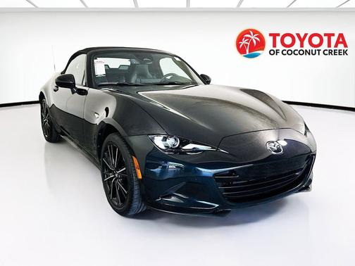 Jet Black Mica 2024 Mazda MX-5 Miata Grand Touring