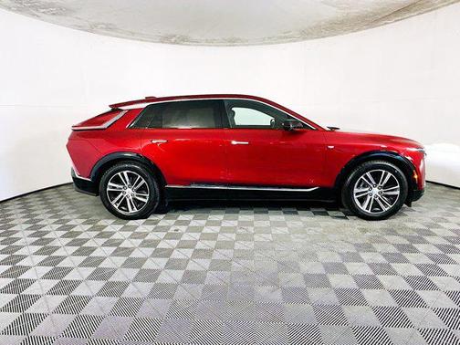 Radiant Red Tintcoat 2024 Cadillac LYRIQ Luxury