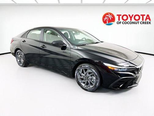 Abyss Black 2024 Hyundai ELANTRA HEV Blue