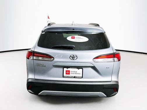 Silver 2024 Toyota Corolla Cross LE