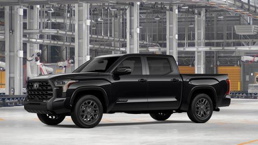 Midnight Black Metallic 2026 Toyota Tundra Platinum