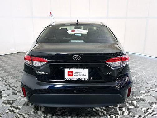 Midnight Black Metallic 2024 Toyota Corolla LE